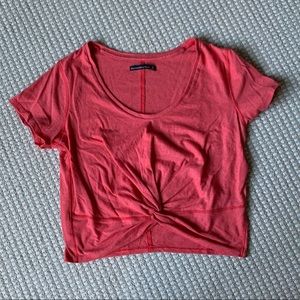 Abercrombie knotted T-shirt